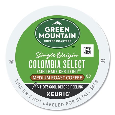 GREEN MOUNTAIN COFFEE Colombian Fair Trade Select Coffee K-Cups, PK96 PK 6003